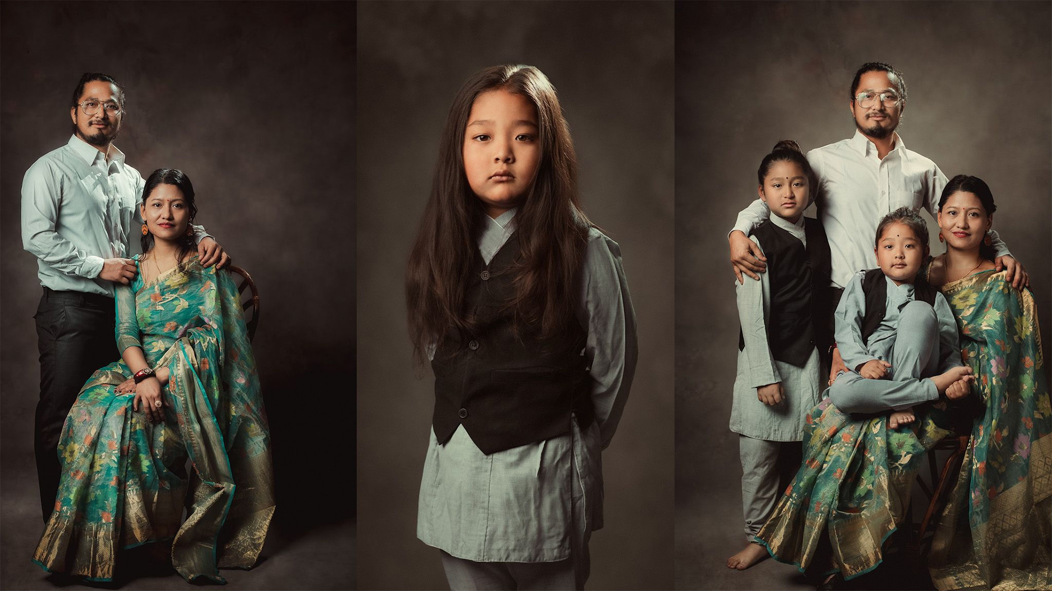 Sunil's Family Portraits cover image